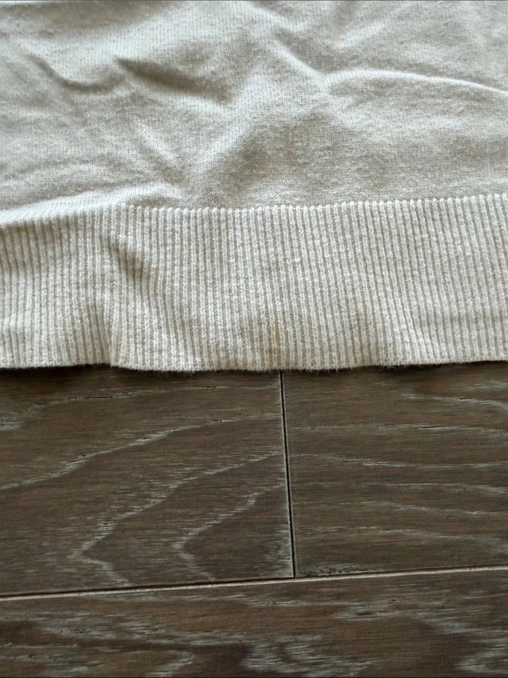 LOFT Cream Scoopneck Lightweight Knit Pullover